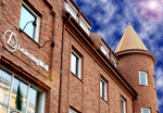 Facade, tower and coference room